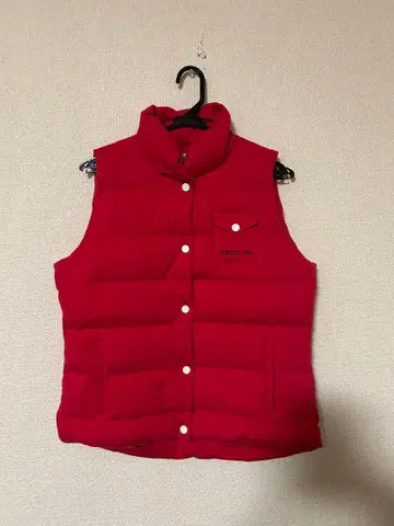 아디다스 골프 다운 베스트 빨간색 OT/XG