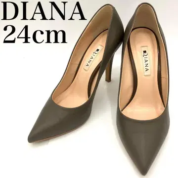 [ 새상품급 ] 다이애나 펌프스 24cm 가죽 스틸레토 가죽
