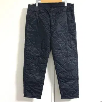 [엔지니어드 가먼츠] 퀼팅 모터사이클 웜 라이너 팬츠