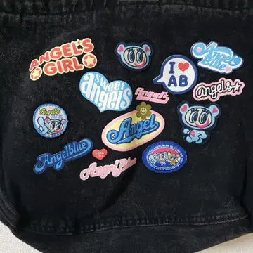 SPINNS 엔젤 블루 백 나카무라 군 헤이세이 여자 y2 숄더백