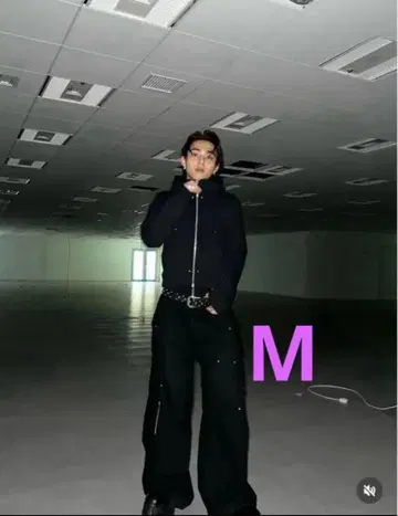 Jentlouis Layer Denim Pants Black M size