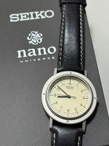 SEIKO 샤리오 복각 나노 유니버스 스티브 잡스 [ 사용 이력 있음 ]