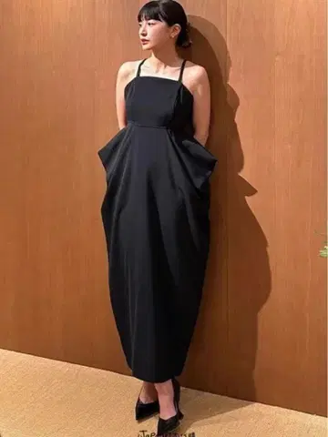 clane BARE TOP DRAPE ONEPIECE