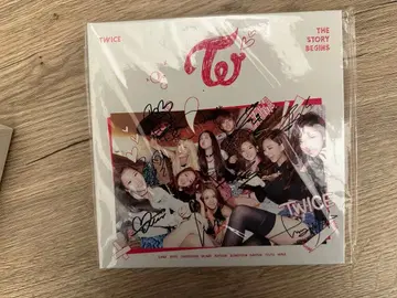 TWICE the story begins 직필 사인 포함 CD 앨범