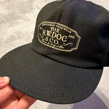 H.W.DOG & CO. 블랙 캡 개 택 포함 36