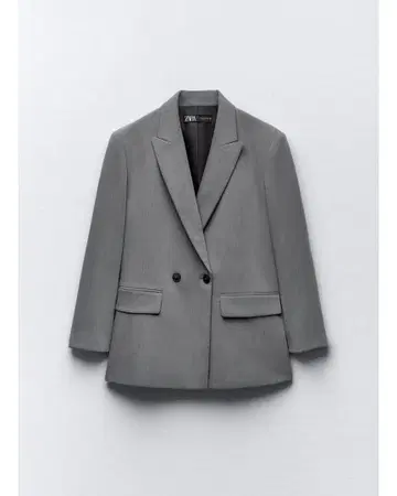 ZARA 숄더 패드 오버 사이즈 자켓