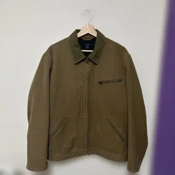 [ 90s ] J.CREW 올리브 코튼 자켓