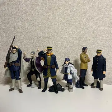 골든 카무이 피규어 6체 세트