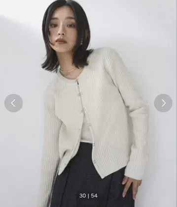 프론트 후크 니트 풀오버