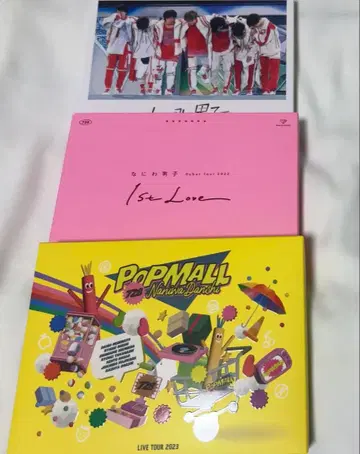 나니와단시 LIVE 초회 한정판 Blu-ray 3세트 (낱개 판매 가능)