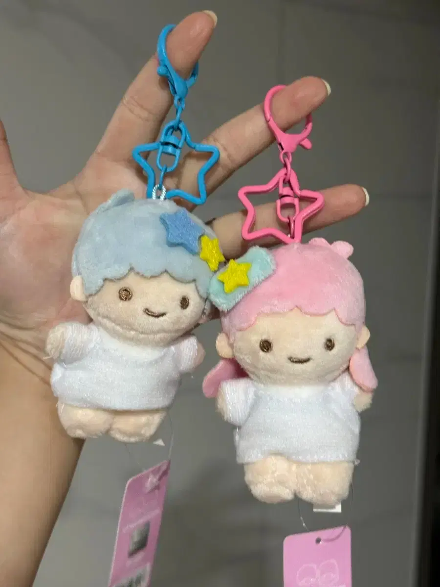 Sanrio Little Twin Stars Keyring Doll Set