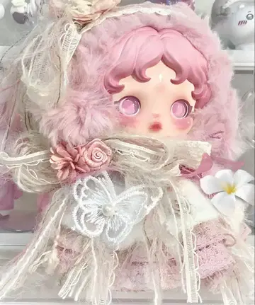 SKULLPANDA LABUBU 스컬팬더 옷 갈아입기  의류 핑크 2