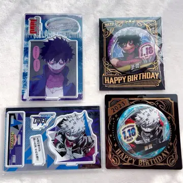 나의 히어로 아카데미아 다비 생일 캔뱃지 명장면 디오라마 피규어