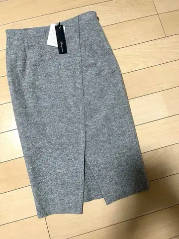 미사용품 Loungedress 라운지 드레스 그레이 타이트 스커트