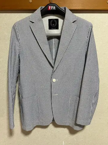 T 자켓 스트라이프 테일러드 자켓