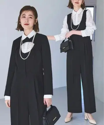 세탁 가능한 편안한 엘레모드 올인원 수트 (3종 세트)