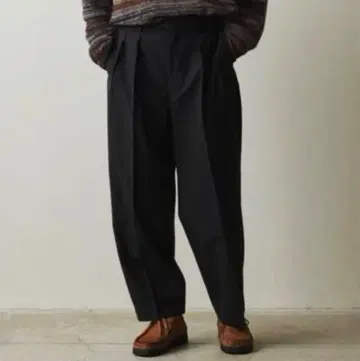 FITECOM IN2PLEATED DRESS TROUSERS