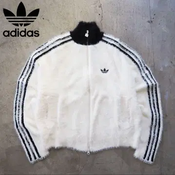 아디다스 adidas 페이크 모헤어 클래식 트랙탑 저지