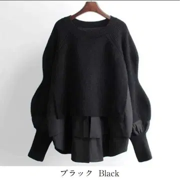 니트 스웨터 레이어드 레이어드 스타일 여성용 상의 긴팔 스웨터