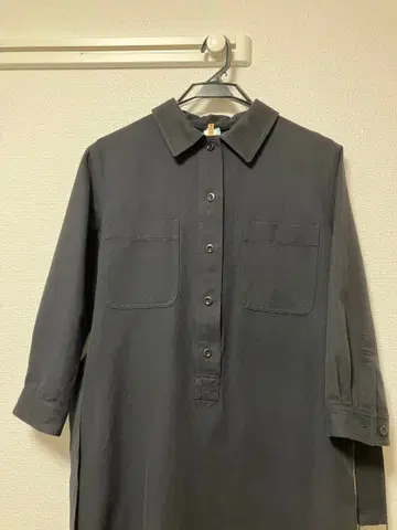 MHL 코튼 울 원피스 벨트 포함