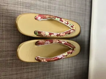 꽃무늬 하나오의 골드 컬러 조리