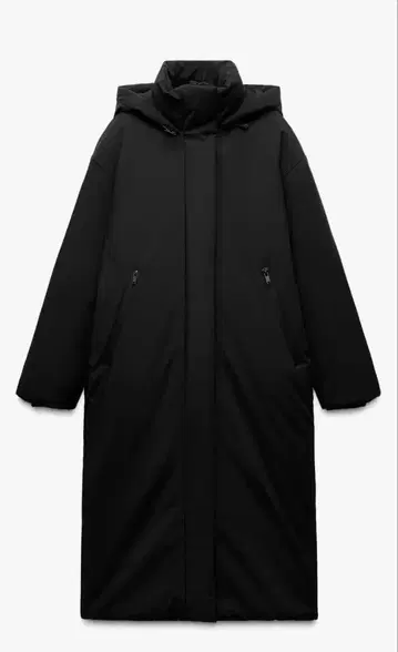 ZARA 롱 다운 코트