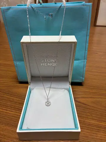STONE HENGE 실버 펜던트 목걸이