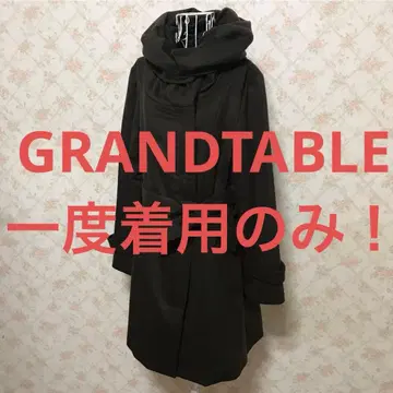 GRANDTABLE/그랜터블 롱 코트 M 9호 브라운 무지