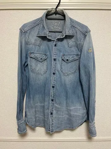 Tnt 데님 셔츠 라이트 블루