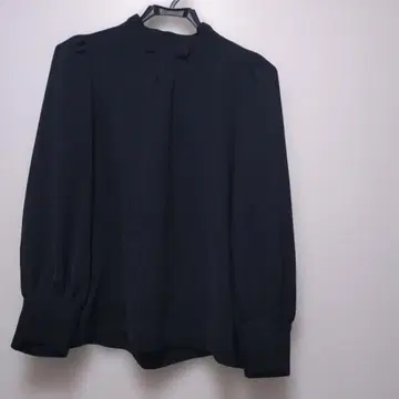 peu pres 푸프레 블라우스 블랙 블랙 긴팔