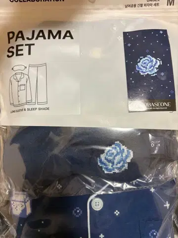 Zerobaseone spao 콜라보 파자마 세트 M 고운