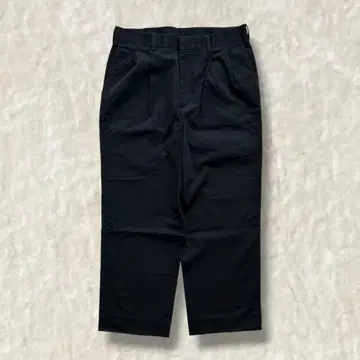 90's SAVANE 와이드 팬츠 치노 팬츠 블랙 빈티지 구제 의류 모드