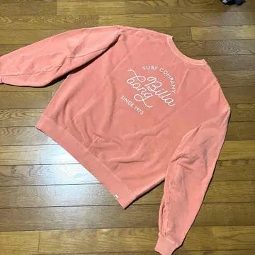 Billabong 백 프린트 맨투맨 미사용 새상품