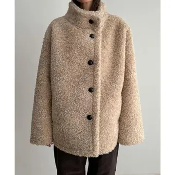 캐널진 보아 스탠드 칼라 자켓