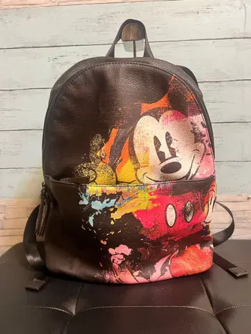 [ 택없는 새상품 ] 데시구알 미키마우스 백팩 블랙