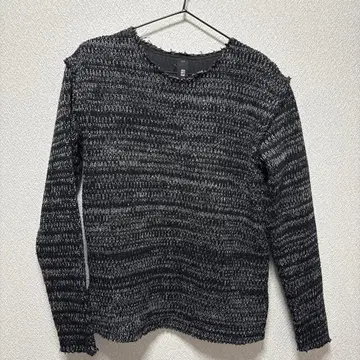 AZUL BY MOUSSY TOKYO 긴팔 니트 XS 블랙 그레이