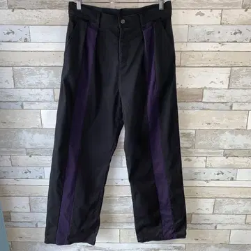 샤리프 DOBBY TWILL LINE PANTS size2 20AW