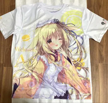 모모세 미츠키 풀 그래픽 T셔츠 아마이로 쇼콜라 시라타마