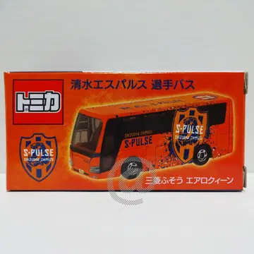 [ 한정품 ] 토미카 시미즈 S-펄스 선수 버스 미쓰비시 후소 에어로 퀸