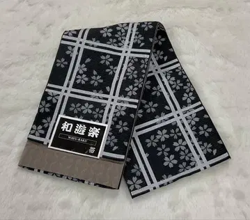 가는 허리띠 [ No.261 ] 새상품 리버서블 유카타나 코몬 등에