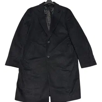 유니클로 캐시미어 혼방 체스터 코트 블랙 L 사이즈