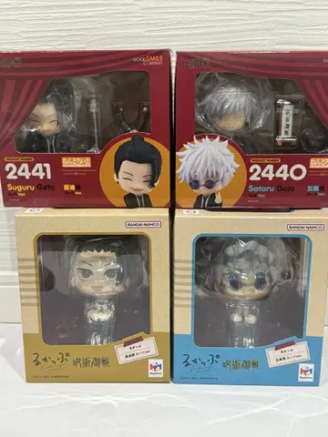 룩업 넨도로이드 주술회전 고죠 사토루 게토 스구루 수트ver.