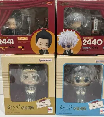 룩업 넨도로이드 주술회전 고죠 사토루 게토 스구루 수트ver.