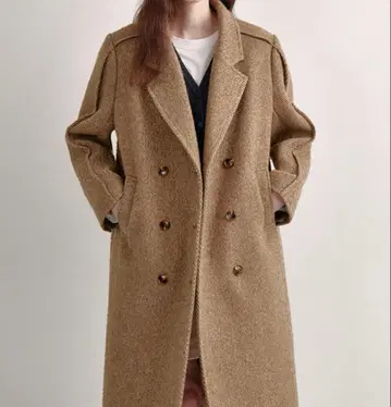 Fano Studios 헤링본 체스터 코트