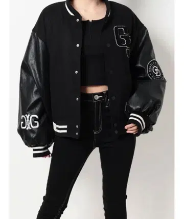 GYDA 봄버 자켓 블랙