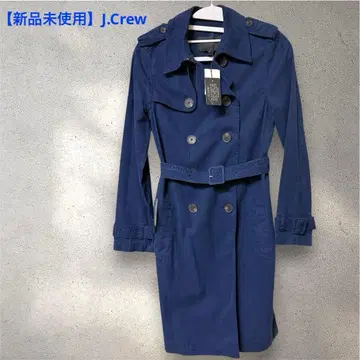[ 미사용 새상품 ] J.Crew 트렌치코트 네이비