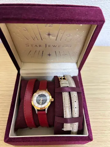 STAR JEWELRY 스타 주얼리 손목시계 교체용 밴딩 포함