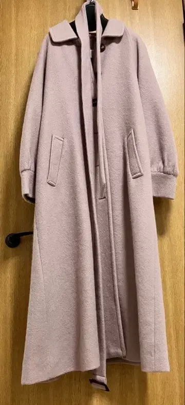 LILLIAN CARAT 스탠칼라 롱 코트