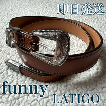[새상품급] FUNNY 라티고 가죽 벨트 레어템 34/85