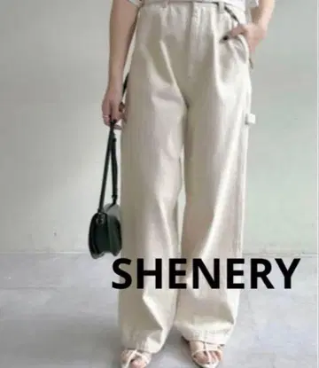 새상품 SHENERY 페인터 데님 팬츠